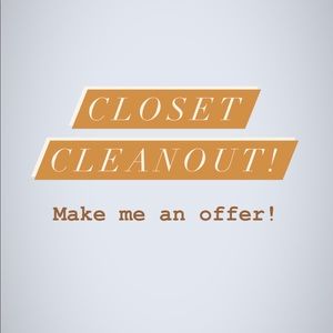 Closet Clean-out!
